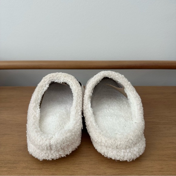NWOT Hey Boo Cozy White Slippers size S/M aka 7/8 - Picture 4 of 6